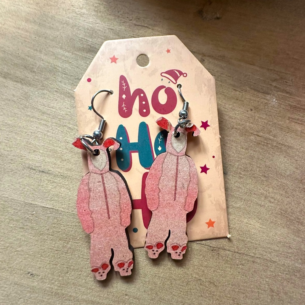 Novelty “A Christmas Story” earrings